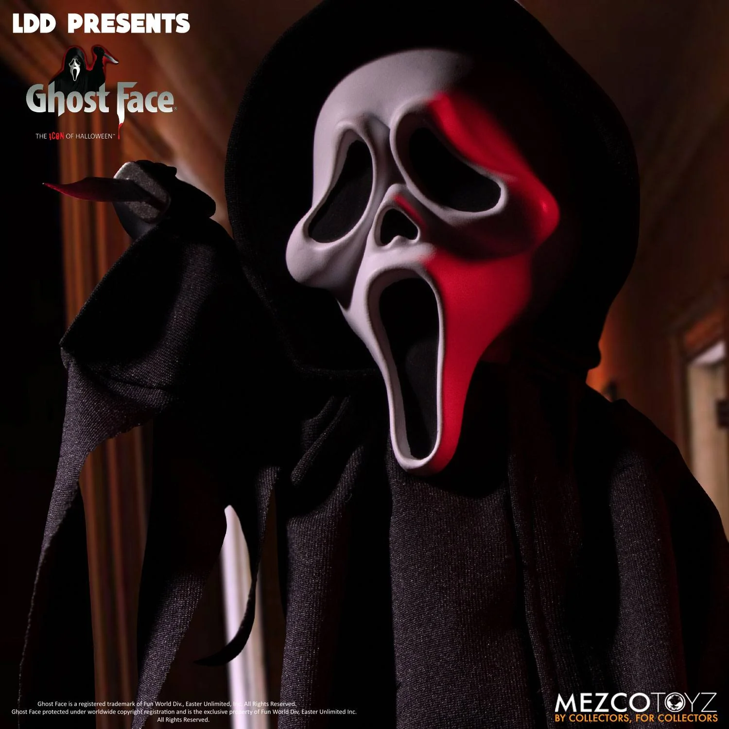 Ghost Face Puppe Mezco Toys (USED) - Image 3