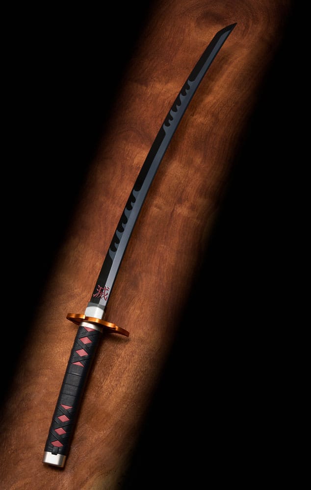 Nichirin Schwert (Tanjiro Kamado) Kyojuro Rengoku´s Sword Gueard Ver.  Bandai Tamashii Nations - Image 8