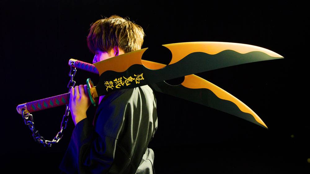 Nichirin Schwerter von Tengen Uzui Proplica Repliken 1/1 / Demon Slayer: Kimetsu no Yaiba - Image 4