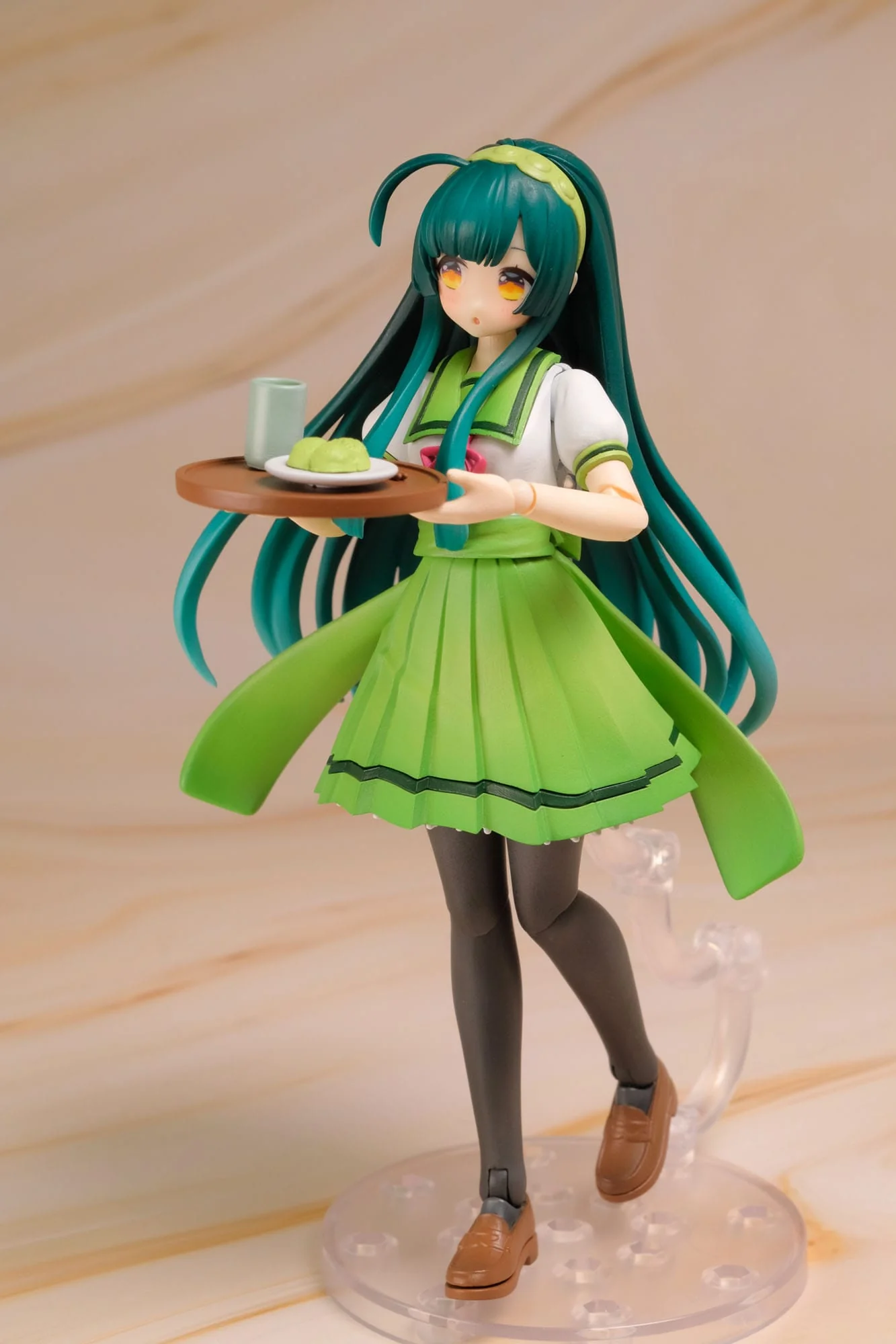 Tohoku Zunko DX Ver. Plastic Model Kit Plum - Image 4